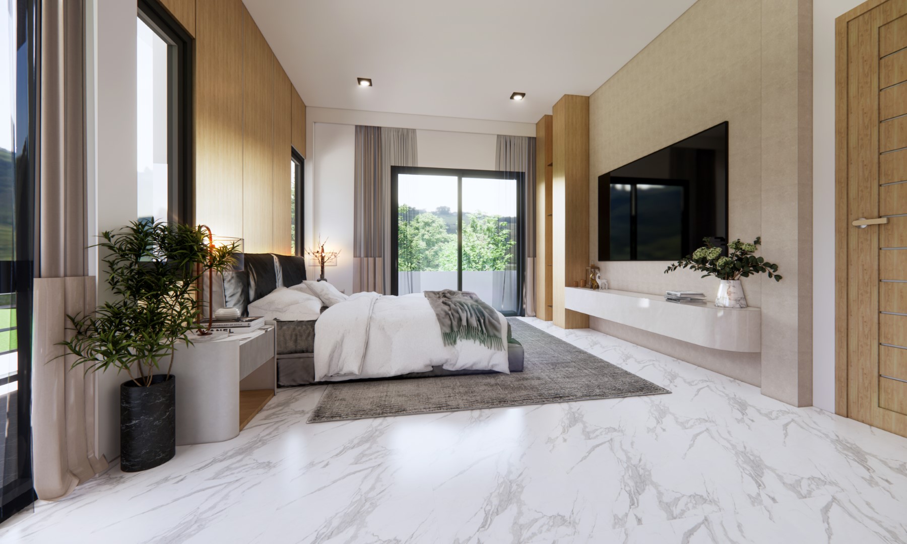 Grand Ville Thachin บ้านเดี่ยว 2 ชั้น 4 ห้องนอน